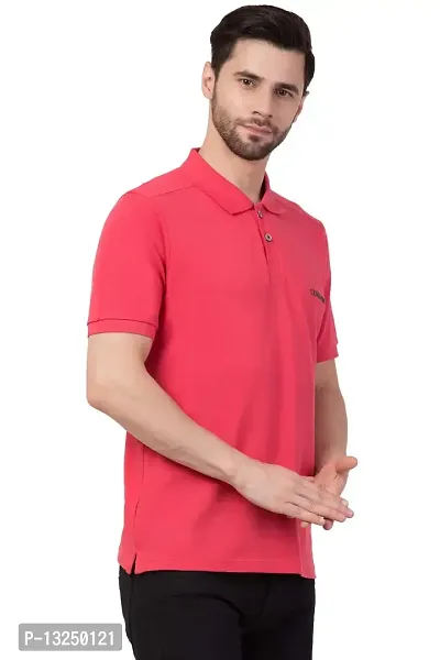 Corsair Men's Regular Fit Shoulder Down Design Collar Neck Ultra Cotton Half Sleeve Polo T Shirts Plus to 5XL-thumb4