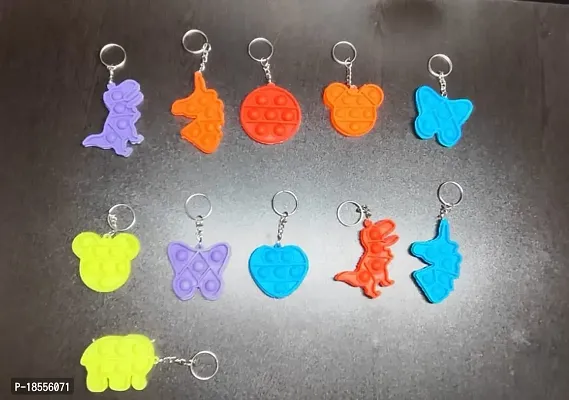 Soft Toy Keychain For Gifting Pack Of 12