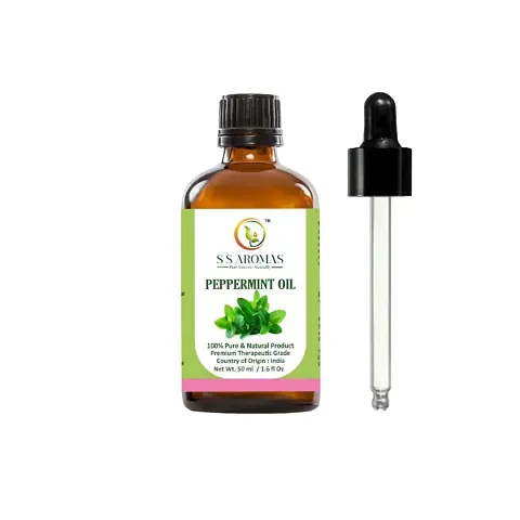 Pure Peppermint Oil for Hair, Skin and Face 50 Ml