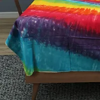 Hand Made Tie And Dye Pure Cotton Bedsheet-thumb2