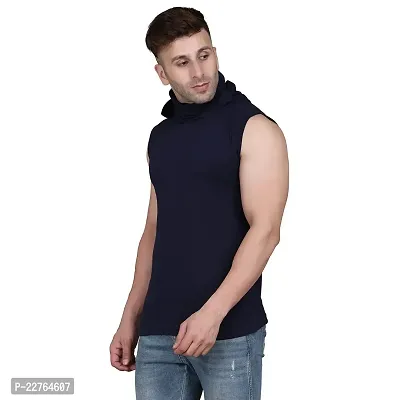 Men's Solid Regular fit T-Shirt-thumb3