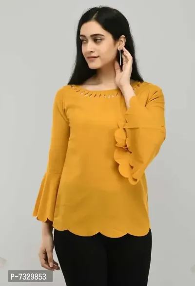 Stylish Trendy Casual Wear Top For Women-thumb0