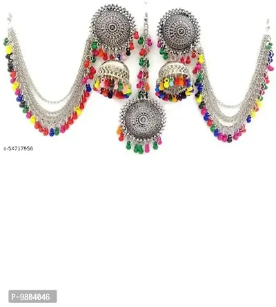 Bahubali Multicolor Earrings