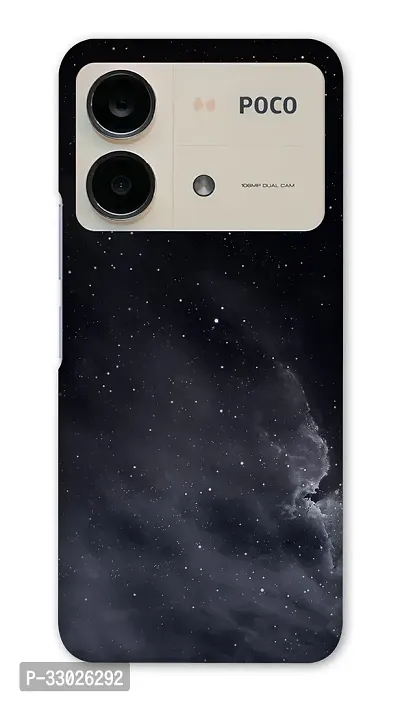 NDCOM For POCO X6 NEO 5G Back Cover Stars In The Dark Printed Hard Case-thumb0