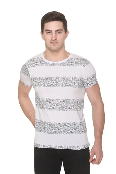 Trendy Cotton Printed T Shirt For Men