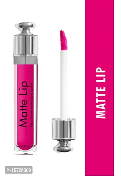 Matte Liquid Lipstick (Pink)-thumb0