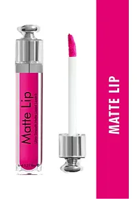 Matte Liquid Lipstick (Pink)-thumb1