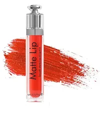 Matte Liquid Lipstick (Orange)-thumb2