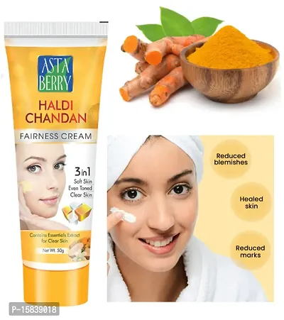 Asta Berry Haldi Chandan Fairness Cream 50gm-thumb0