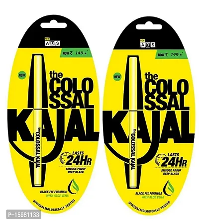 The colossal long lasting black kajal 2 piece-thumb0