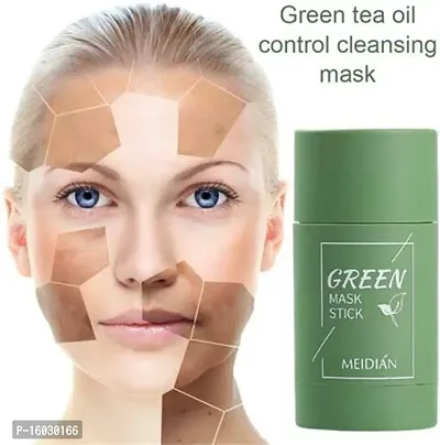 Green Tea Mask Stick for Face Purifying Blackhead Remove Pack Of 1