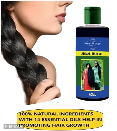 Sea Pearl Cosmetic Adivasi Hair Oil 60ML Pack Of 1-thumb0