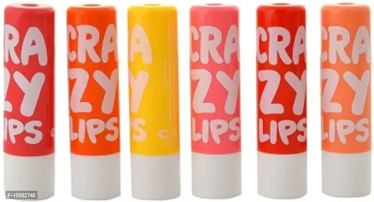 Crazy Lip Balm Set Of 6
