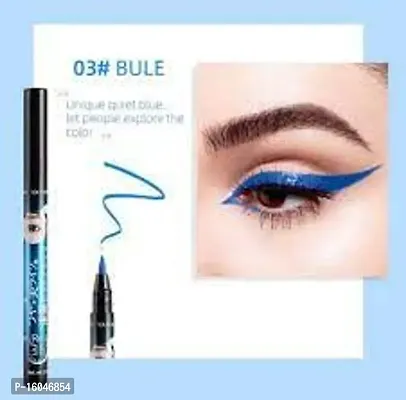 36H Blue Waterproof Liquid Eyeliner Pack Of 1-thumb0