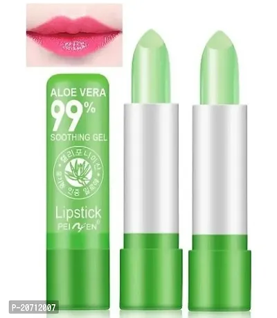 Aloe Vera Soothing Gel Lip Balm Pack Of 2-thumb0