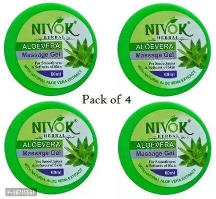 Nivok Harbal Aloevera Face Gel Pack of 4-thumb0