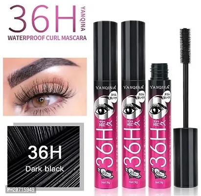 36H Black Waterproof Liquid Eyeliner Pack Of 3-thumb0