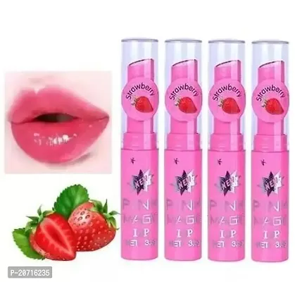 Pink Magic Lip Balm Strawberry Pack Of 4-thumb0