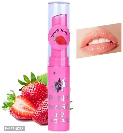 Pink Magic Lip Balm Strawberry Pack Of 1-thumb0