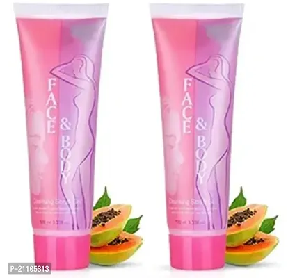 Face and Body Cleansing Scrub Gel (100 ml) Pack Of 2