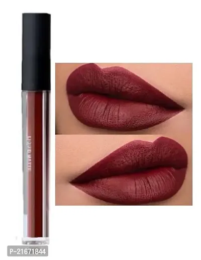 Beauty Matte Maroon Liquid Lipstick Pack Of 1