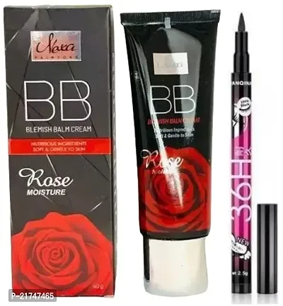 BB Rose Foundation , Cream  With 36h Eyeliner-thumb0
