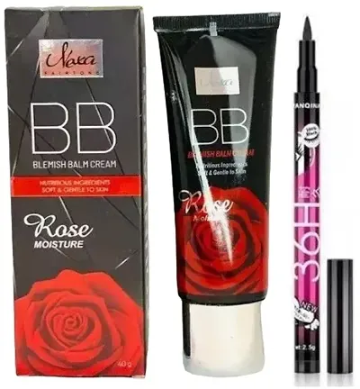 BB Rose Foundation , Cream  With 36h Eyeliner