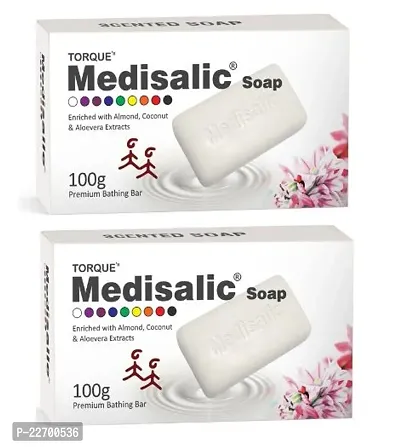 Medisalic Premium Bathing Soap Cleansing And Deep Hydration (Pack Of 2)-thumb0