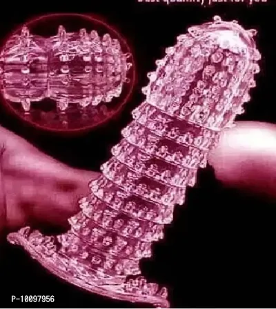 Crystal dotted condom for men-thumb0