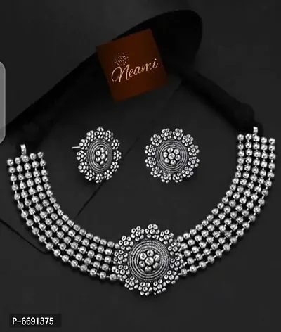 Stylish Alloy Choker Set