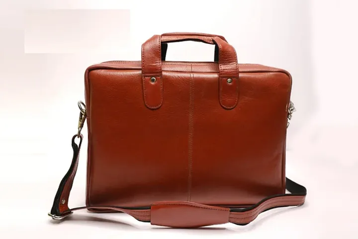 Stylish Leather Office Laptop Bag