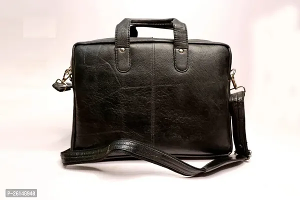 Unisex Leather Office Bag, Laptop Bag For Men