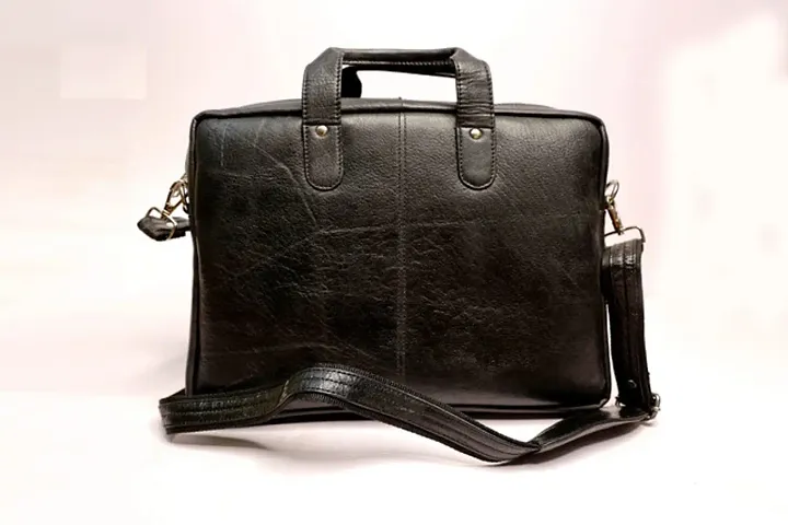 Unisex Leather Office Bag, Laptop Bag For Men