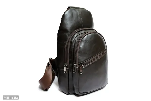 Unisex Leather Office Bag, Laptop Bag For Men-thumb0