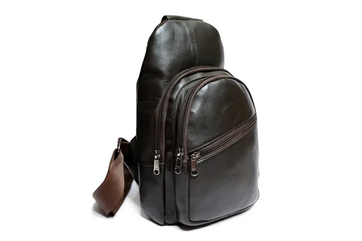 Unisex Leather Office Bag, Laptop Bag For Men