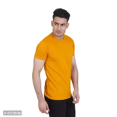 Classic Cotton Solid T-Shirt for Men-thumb4