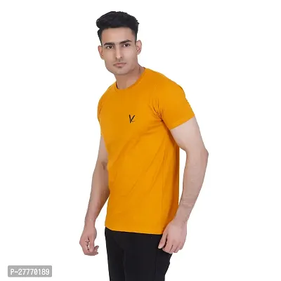 Classic Cotton Solid T-Shirt for Men-thumb3