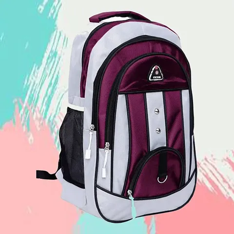 Fancy Polyester Solid Multipurpose Backpacks