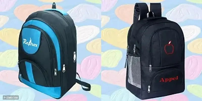 Stylist Polyester Backpacks For Men Pack Of 2