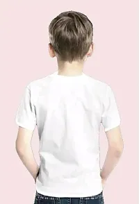 Classic Polycotton Printed Tshirt for Kids Boys-thumb1