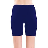 AMYDA Soft and Stretchable Cycling Yoga Cotton Lycra Casual Shorts-thumb1