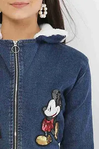 Mickey mouse stylish denim for girls-thumb1
