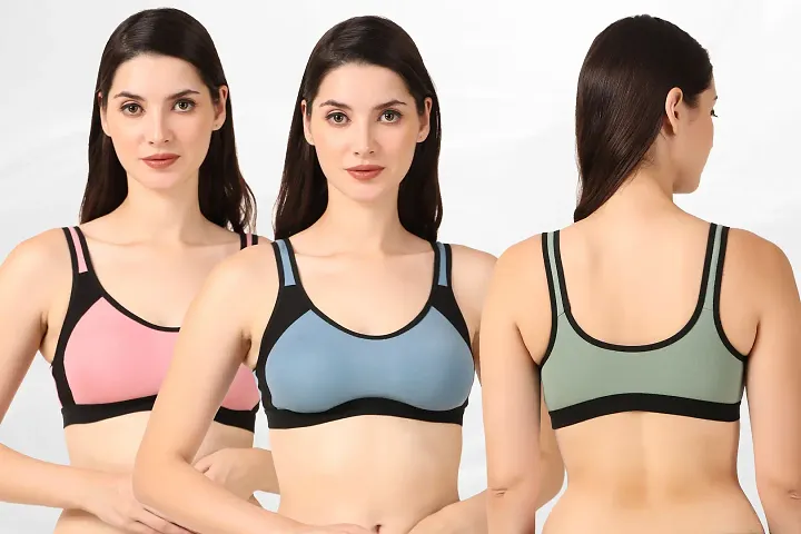 PAck Of 3 Sports Bra Combo