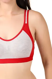 Stylish Cotton Blend Bra for Women Pack of 3-thumb1