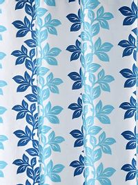 Blue Polyester Eyelet Fitting Long Door Curtain's - Pack Of 2-thumb2