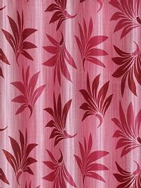 Pink Polyester Eyelet Fitting Long Door Curtain's - Pack Of 2-thumb1