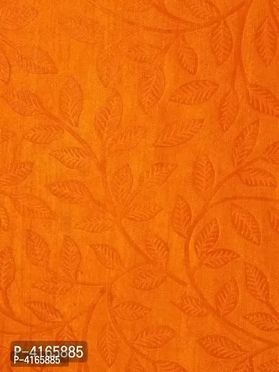 Fashome Pack of 2 Beautiful  Orange Polyester Eyelet Fitting Windows Curtain (5 Feet)-thumb4