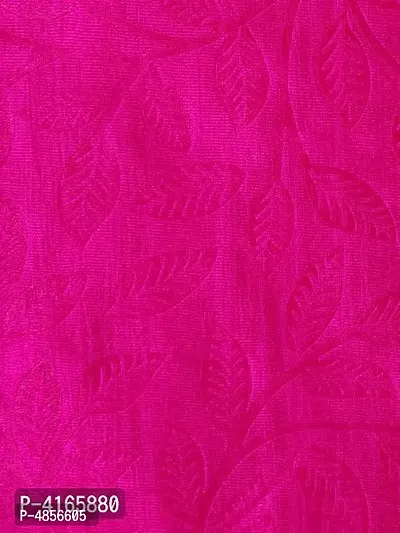 Pack of 2 Beautiful Pink Polyester Eyelet Fitting Windows Curtain (5 Feet)-thumb4