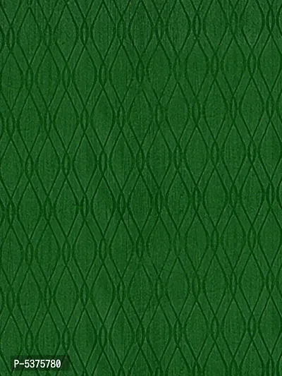 Polyester Long Door Curtain 9FT-Pack of 2 -Green-thumb4