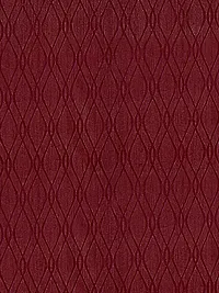 Polyester Door Curtain 7FT-Pack of 2 -Maroon-thumb3